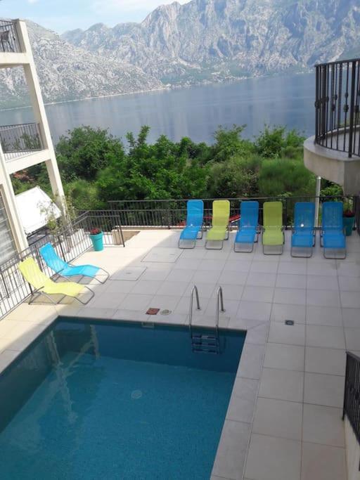 2Br Apartment With Pool Kotor Exterior photo